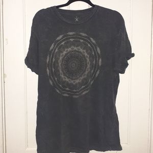 grey mandala t-shirt